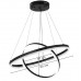 Φωτιστικό Κρεμαστό Φ40/60cm Στρογγυλό LED 50W 230V 00lm CCT Dimmable 6095-B-BL
